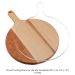Round Cutting Board w/ Handle Template