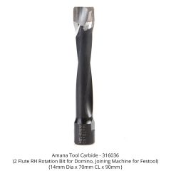 Amana Tool Industrial Bit for Domino®, Jointing Machine for Festool®