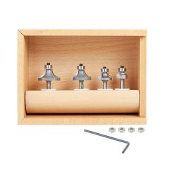 Amana 4-Pc Rounding & Beading Router Bit Sets | Woodpeckers
