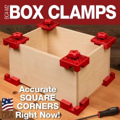 woodworking box clamps