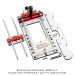Multi-Function Router Base - Includes 10mm and 1/4" guide rods and 1 pair of 12" extension rods