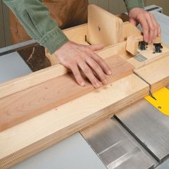 SN11344 Eliminate the guesswork of drawer joints with the Locking Rabbet Jig.
