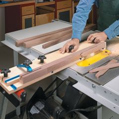 SN11436. Your own shop-made Taper Jig that cuts two and four-sided tapers in almost any size.
