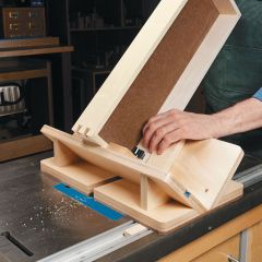 SN11638 Accurately position dovetail keys with your own shop-made Dovetail Key Jig.