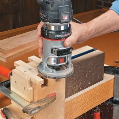 SN12416 Make variably spaced, perfectly fitting finger joints by building your own Finger Joint Jig with these plans.