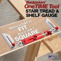 OneTIME Tool - Stair Tread And Shelf Gauge