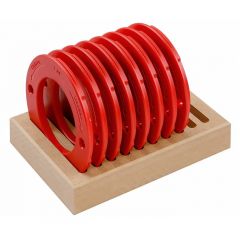 8-PC TWIST LOCK RING SET for Router Lift