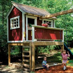 Woodsmith Backyard Playhouse Plan 
