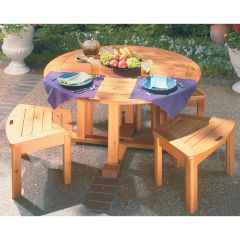 Woodsmith Patio Tables & Benches Plan 