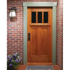 Woodsmith Craftsman Entry Door Standard Plan & Premium Shop Drawings